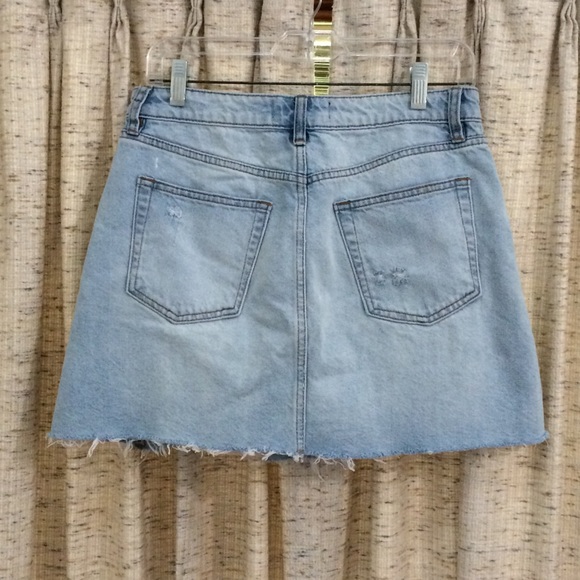 We The Free by Free People A-Line Denim Skirt in Montauk - Picture 5 of 5